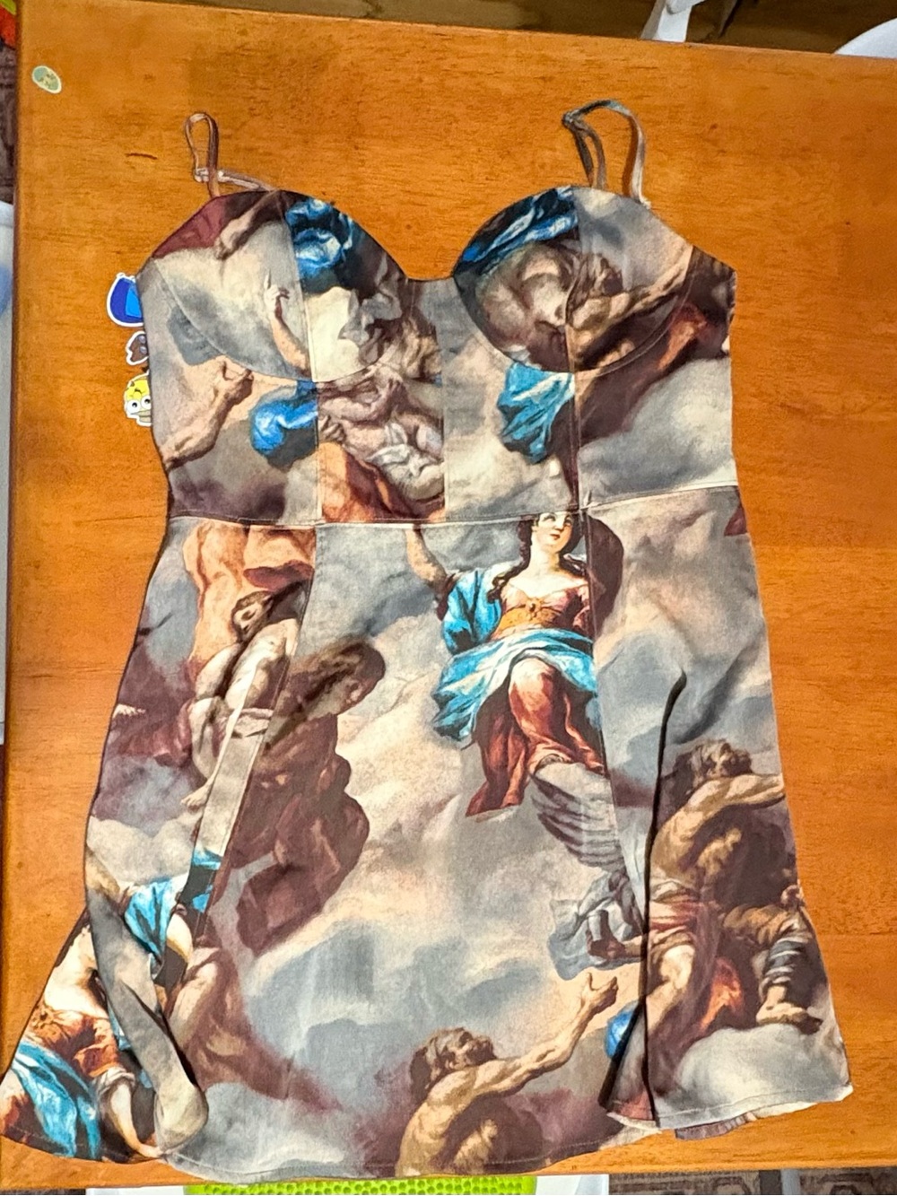 UO Urban Outfitters Orion Bustier Slip Mini Dress